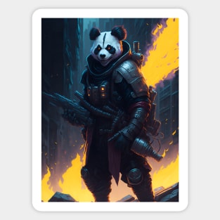 Pandamonium Blaze Sticker